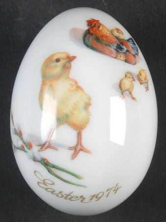 Easter Egg-Annual Hen And Chicks - With Box