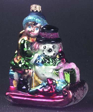 Starlight Rising Star Exclusives Sleddin' Snowman-Carson Pirie Scott - No Box