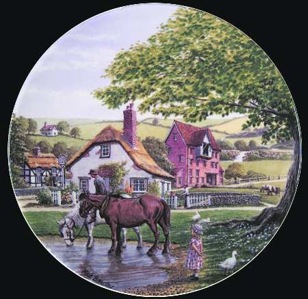 Crinkley Bottom The Village Pond - No Box by Royal Doulton