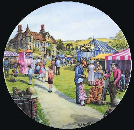 Crinkley Bottom The Bottom Village Festival - Boxed by Royal Doulton