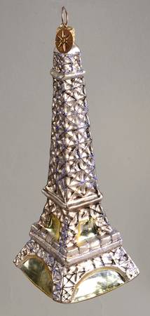 Destinations-International Landmarks La Tour Eiffel-Silver - No Box