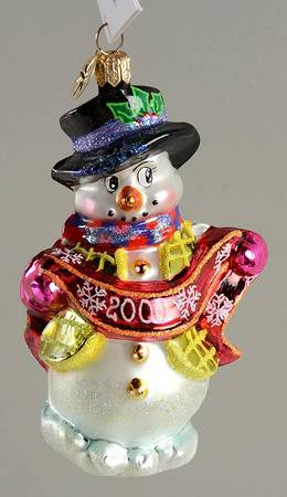 2000 Dated Ornaments Frosty's Banner Year - No Box