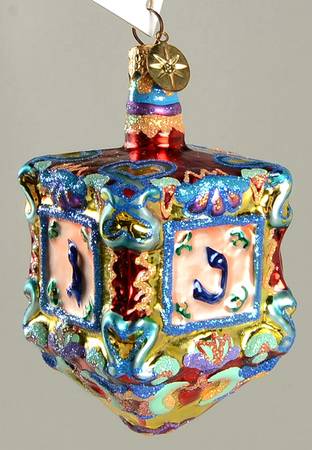 Hanukkah Ornaments Dreidel Of Dreams - No Box