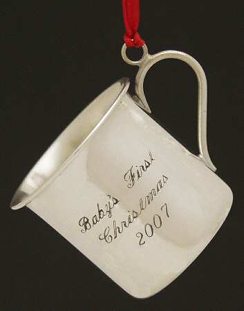 Babys First Christmas-Sterling Francis I-Baby Cup - Boxed