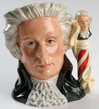 Great Composers Character Jugs by Royal Doulton