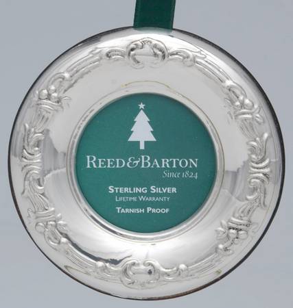 Sterling Frame Ornament by Reed &amp; Barton