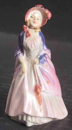 Miniature Figurines Paisley Shawl - No Box