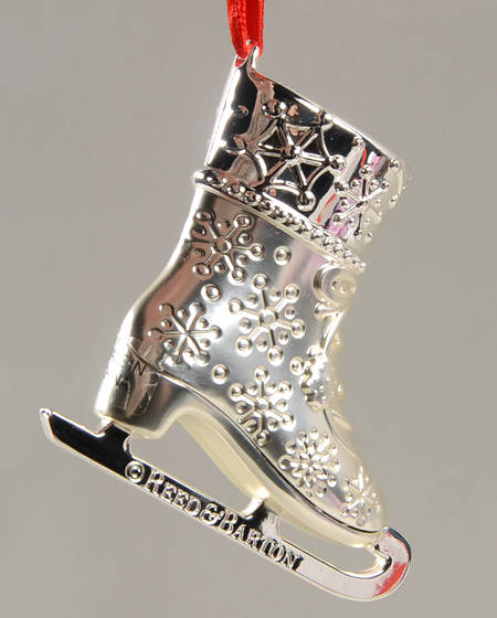 Reed & Barton Christmas Ornament Ice Skate - No Box