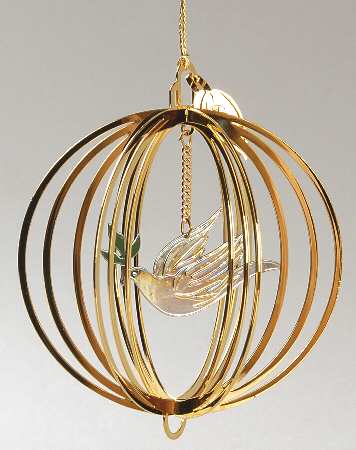 Reed & Barton Christmas Ornament Millennium Dove - Boxed