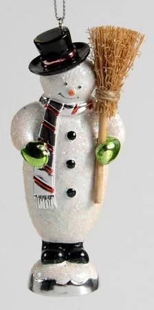 Reed & Barton Christmas Ornament Vintage Snowman - Boxed