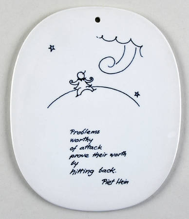 Piet Hein Wall Plaque Problems Worthy Of Attack Prove Their   - No Box