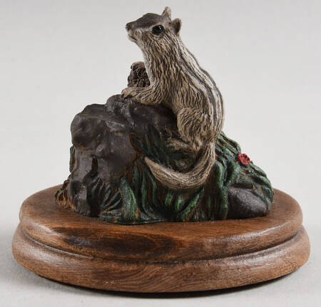 Bronze Menagerie-Americana Northeastern Chipmunk - No Box