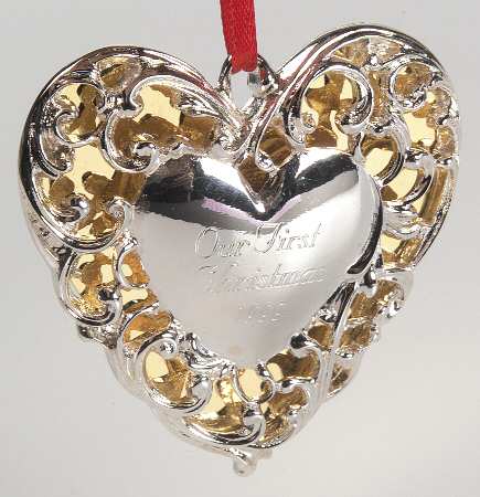 Our First Christmas-Silverplate Our First Christmas - No Box