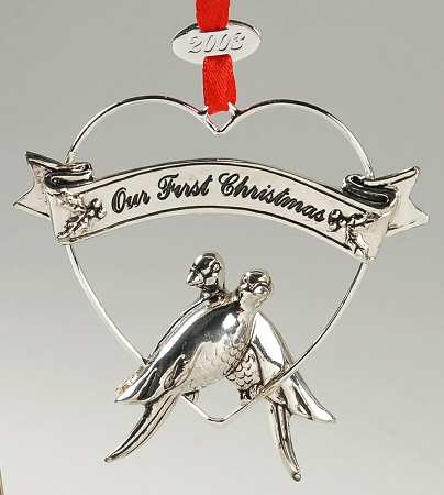 Our First Christmas-Silverplate by Reed &amp; Barton