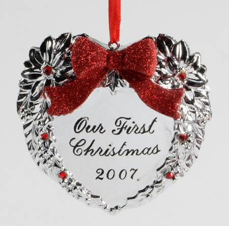 Our First Christmas-Silverplate Our First Christmas - Boxed