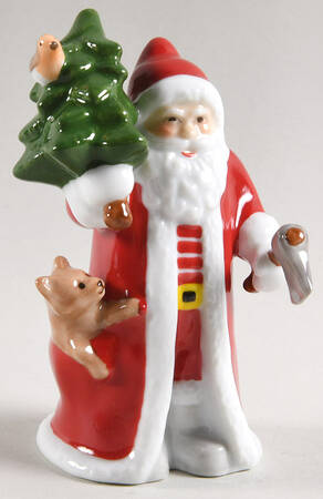 Annual Santa Figurine 2023-Santa With Tree - Boxed