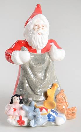 Annual Santa Figurine 2018-Santa With Sack Of Toys - No Box
