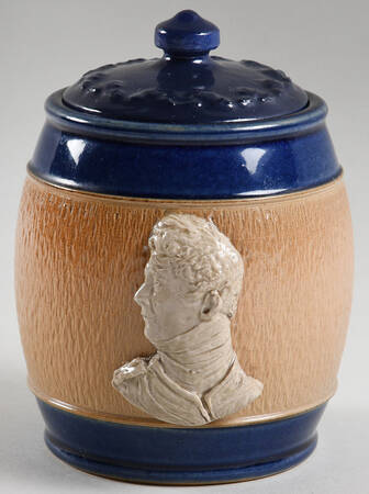 Royal Doulton Giftware Tobacco Jar-Male Bust - No Box