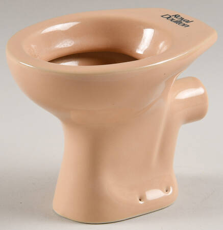 Royal Doulton Giftware Miniature Toilet-Salesman Sample - No Box