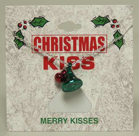 Roman Christmas Jewelry Christmas Kiss Necklace - No Box