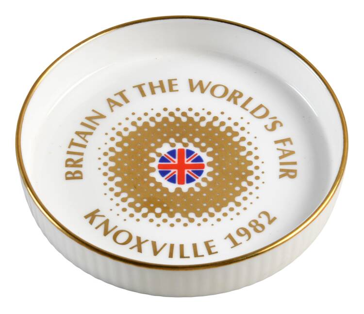 Royal Doulton Royalty Giftware Britain At The World's Fair Knoxville - Boxed