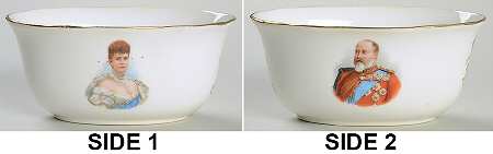 Royal Doulton Royalty Giftware Edward Vii & Alexandra Sugar - No Box