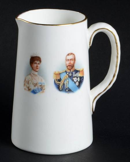 Royal Doulton Royalty Giftware George V & Mary Coronation Jug - No Box