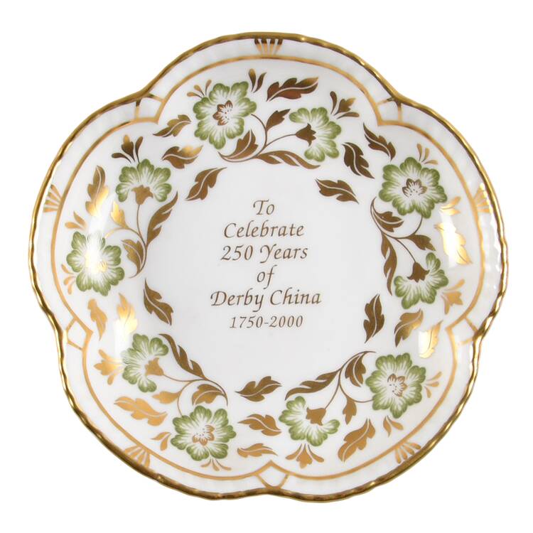 Royal Crown Derby Giftware 250 Years Of Derby China - No Box