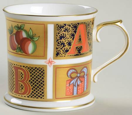 Royal Crown Derby Giftware Child's Mug-Abc - No Box