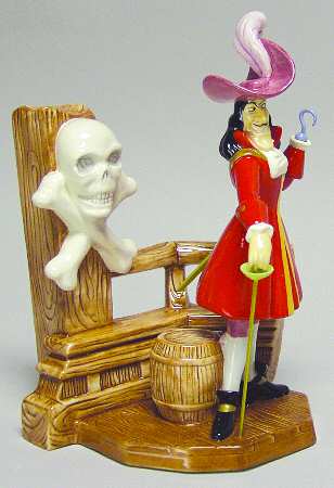 Peter Pan-Disney Showcase Captain Hook - No Box