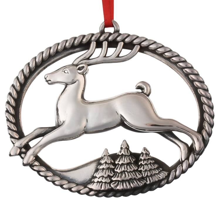 Williamsburg Sterling Ornament North Pole Bound - No Box