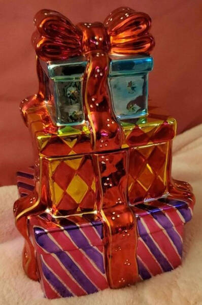 Radko Giftware Tower Of Treasures-Candy Jar  - No Box
