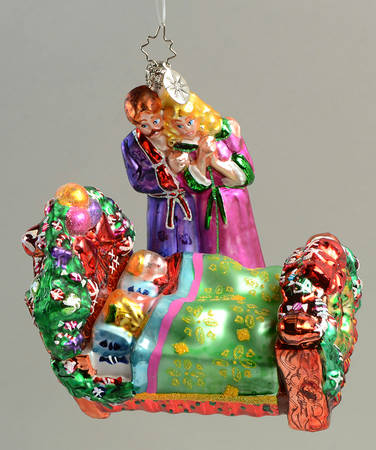 2005 Christopher Radko Ornaments Nestled & Snug - No Box