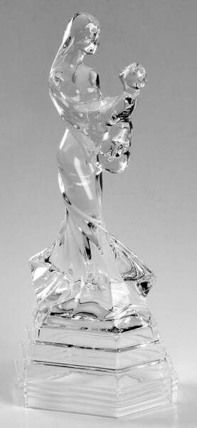 Royal Crystal Rock Miscellaneous Figurine Mother And Child - Boxed
