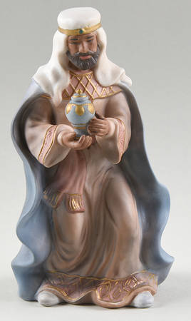 Holiday Traditions Classic Nativity King Standing With Urn-Moor - No Box