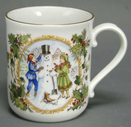 Christmas Mug by Royal Worcester