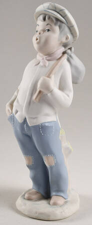 Rex Porcelain Figurine Hobo Boy - No Box