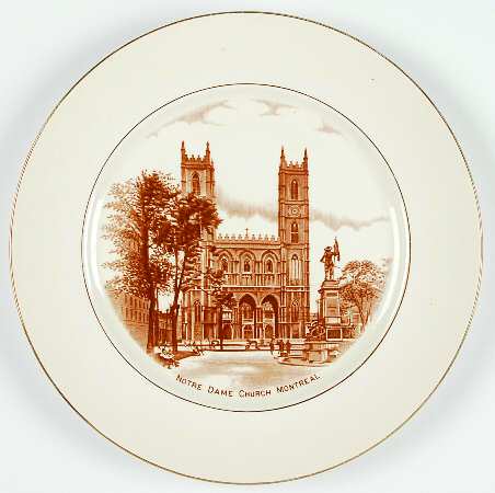 Scenes of Montreal by Royal Winton