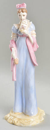 Jane Austen by Royal Worcester