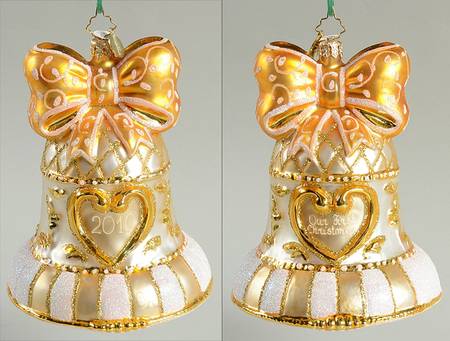 2010 Christopher Radko Ornaments Our First Christmas  - No Box