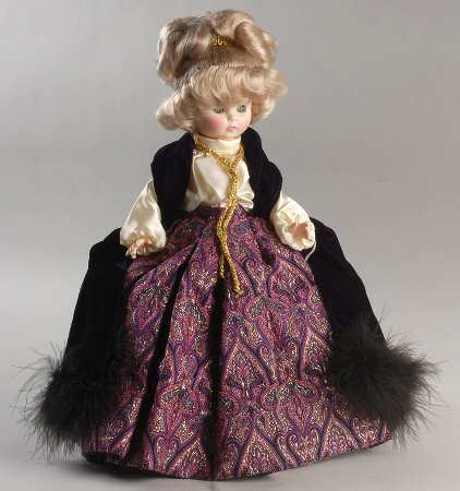Ladies of Grandeur Royal Deb Purple Cape - Boxed