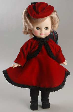 Christmas Tammy Ltd Ed Red Velvet Dress - Boxed