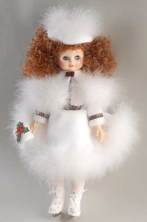 Christmas Tiffany Skater White Dress - No Box