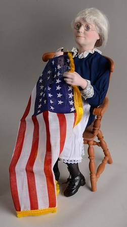 Norman Rockwell Character Molly - Boxed