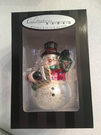 Celebrations Snowman - Boxed