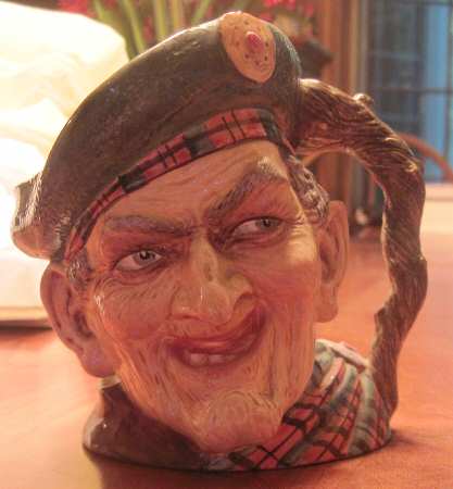 Character Jug Old Man - No Box