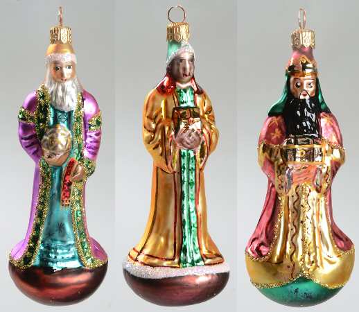 Nativity Series Three Wise Men-Set Of 3 - No Box