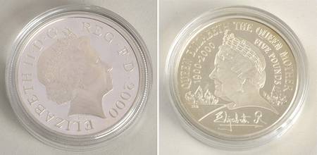 Royalty Commemoratives Queen Mother Centenary Year - With Box by Royal Mint