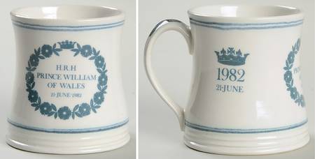 Royalty Giftware Prince William Birthday Tankard - No Box