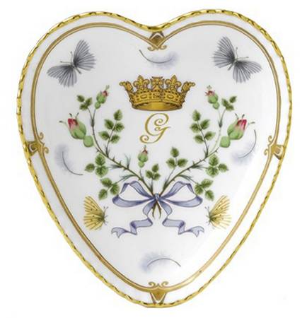Royal Baby-Prince George Heart Tray - No Box